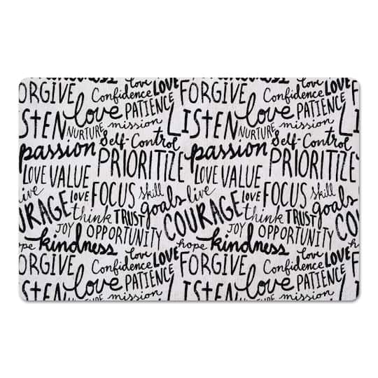 Wisdom Words 27" x 18" Floor Mat